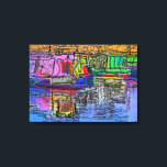 IMPRESSÃO EM TELA CANAIS<br><div class="desc">Os barcos do Canal, conhecidos no Reino Unido como barcos estreitos, foram originalmente utilizados para transportar mercadorias em todo o país. Atualmente, são utilizadas principalmente para o lazer e atraem pessoas de todo o mundo para usufruir do nosso campo rural. Estes barcos parecem muito bonito com as suas cabanas de...</div>