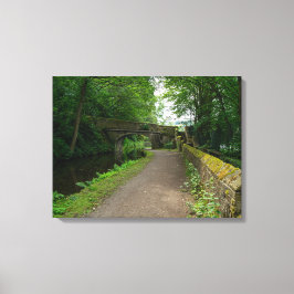Impressão Em Tela Canal de Rochdale, Luddendenfoot