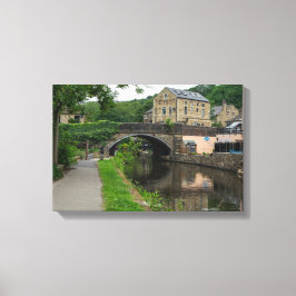 Impressão Em Tela Canal de Rochdale, Luddendenfoot