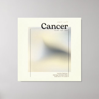 Impressão Em Tela Cancer Lienzo Póster Zodíaco