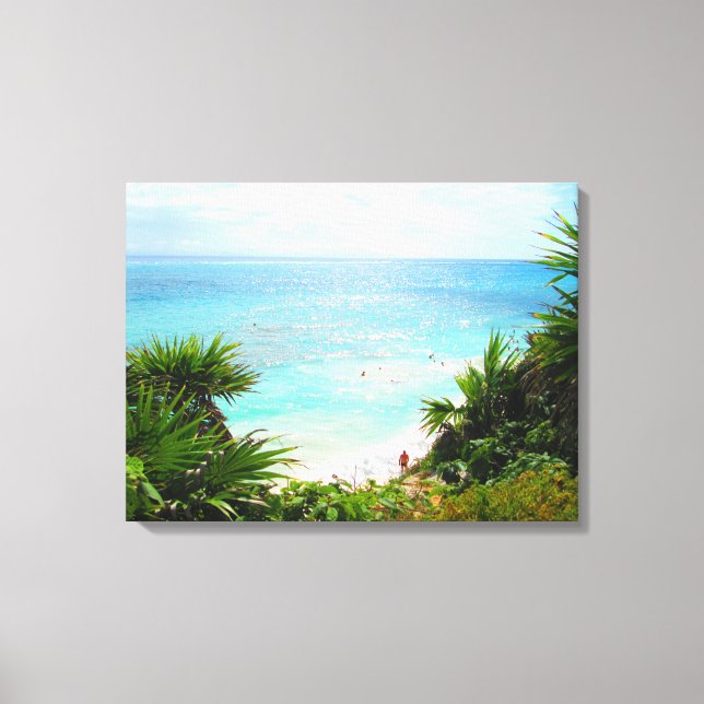 IMPRESSÃO EM TELA CANCUN, MÉXICO #10 (Frente)