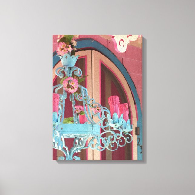 Impressão Em Tela Candelabra e rosa - Vineyard de Martha (Frente)