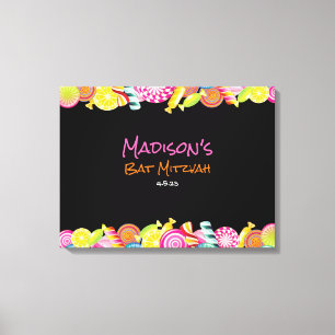 Impressão Em Tela CANDY COUTURE Bat MitzvahSign in Memory Conselho
