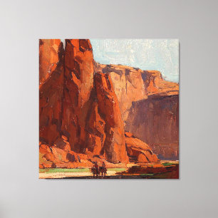 Impressão Em Tela “Cânion do Arizona” por Edgar Payne