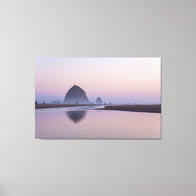 Impressão Em Tela Cannon Beach (Frente)