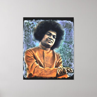 Impressão Em Tela Canon Legends Sathya Sai Baba -