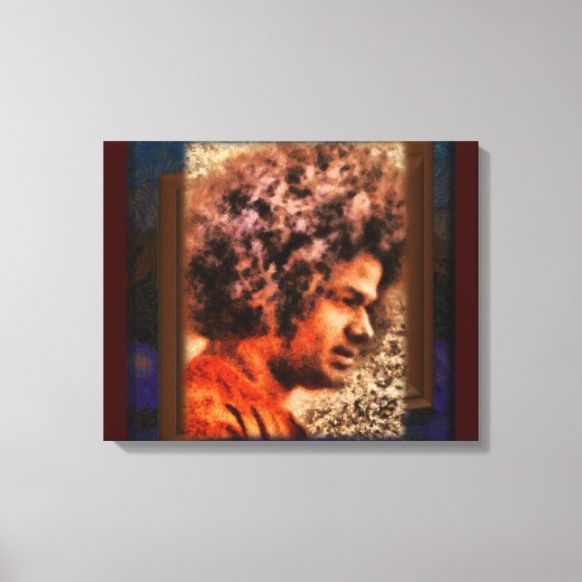 Impressão Em Tela Canon Legends Sathya Sai Baba - (Frente)