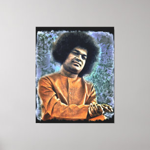 Impressão Em Tela Canon Lendas Sathya Sai Baba -