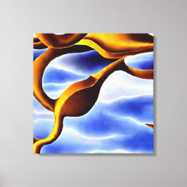 Impressão Em Tela Canopia Celestial de Fusão