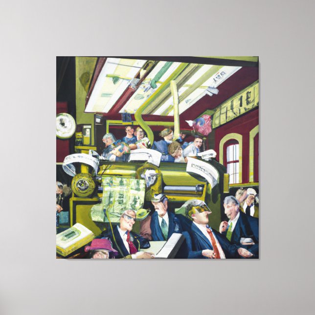 Impressão Em Tela Cantillon Effect (Frente)