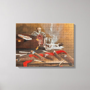 Impressão Em Tela Canto oculto 3/14 Max Zaxster