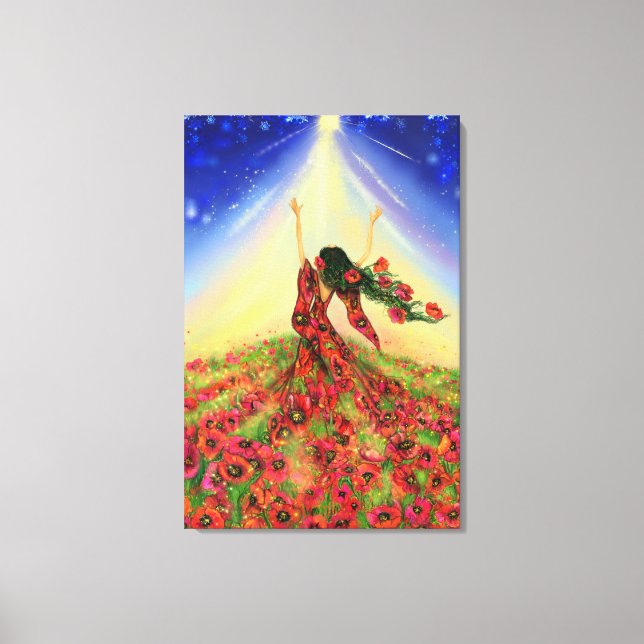 Impressão em Tela Canvas A Primavera Chega - Pintu (Frente)