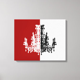 Impressão Em Tela Canvas, Chandeliers De Coco - Espesso, 0,75"