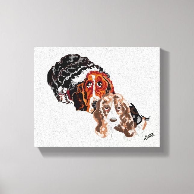 Impressão Em Tela Canvas: Dia Preguiçoso (Frente)