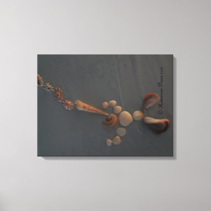 Impressão Em Tela Canvas-MarShellManBlownHorn© Roseanne Pears 2012