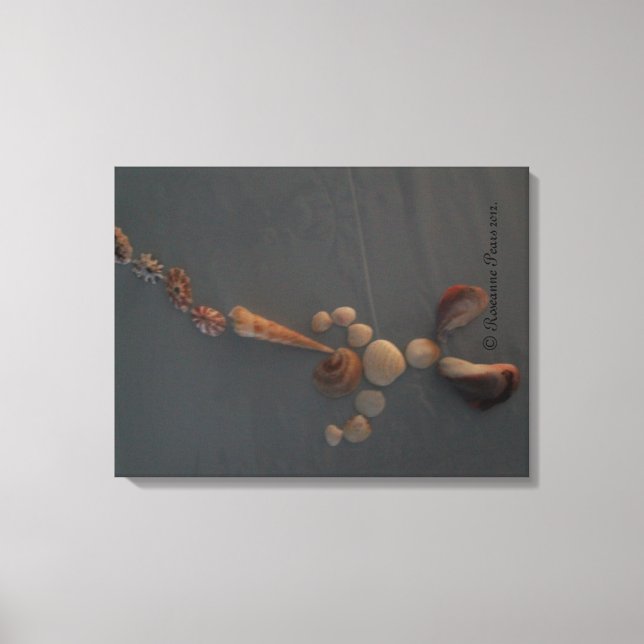 Impressão Em Tela Canvas-MarShellManBlownHorn© Roseanne Pears 2012 (Frente)