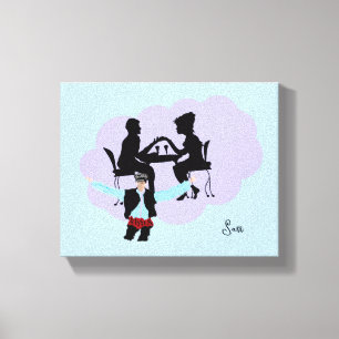 Impressão Em Tela Canvas: Vida noturna