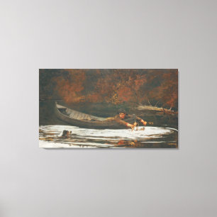 Impressão Em Tela Cão e caçador, 1892 (óleo em canvas)