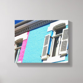 Impressão Em Tela Cape Town Bo-Kaap África do Sul SA Arquitetura