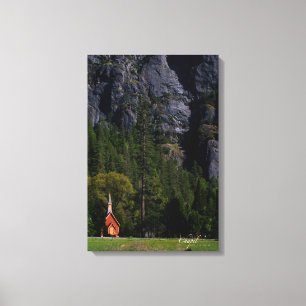 Impressão Em Tela Capela em Yosemite