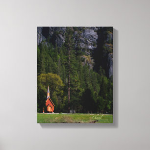 Impressão Em Tela Capela em Yosemite