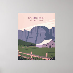 Impressão Em Tela Capitol Reef National Park