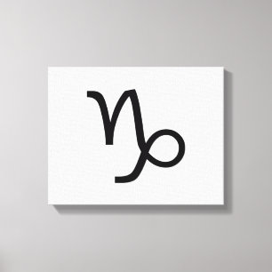 Impressão Em Tela Capricórnio