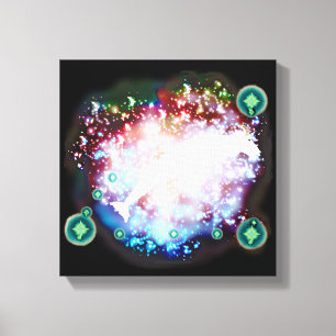 Impressão Em Tela Capricórnio