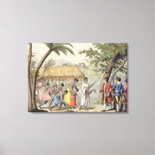 Impressão Em Tela Captain Samuel Wallis (1728-1830) que são b