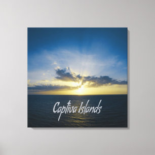 Impressão Em Tela Captiva Islands Flórida