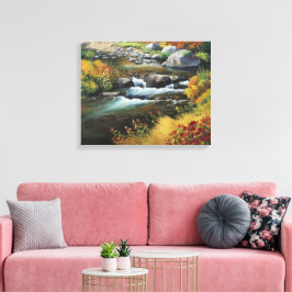 Impressão Em Tela Captivando a Pintura de Óleo de Estilo Animo do ou