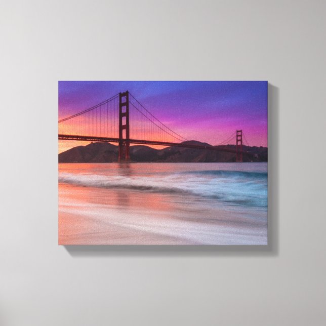 Impressão Em Tela Captura da ponte de Portas do Ouro de São Francisc (Frente)