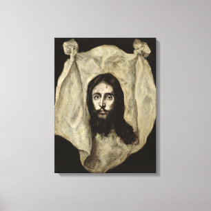 Impressão Em Tela Cara do cristo