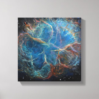 Impressão Em Tela Caranguejo de Arte Espacial Nebula