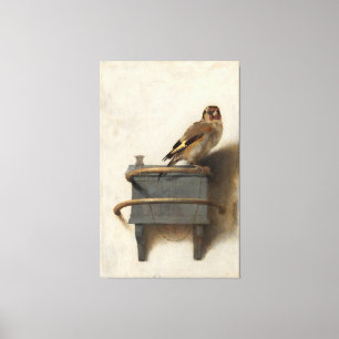Impressão Em Tela Carel Fabritius - Goldfinch