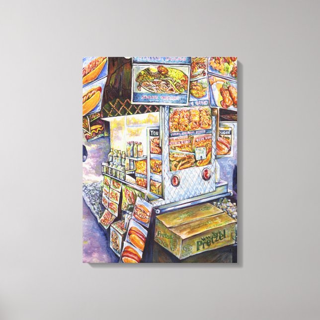 Impressão Em Tela Carga de trabalho artística extraordinária (Frente)