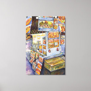 Impressão Em Tela Carga de trabalho artística extraordinária