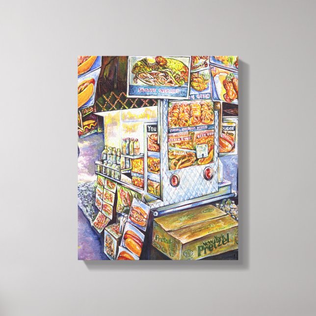 Impressão Em Tela Carga de trabalho artística extraordinária (Frente)