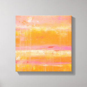 Impressão Em Tela Caribe Céu