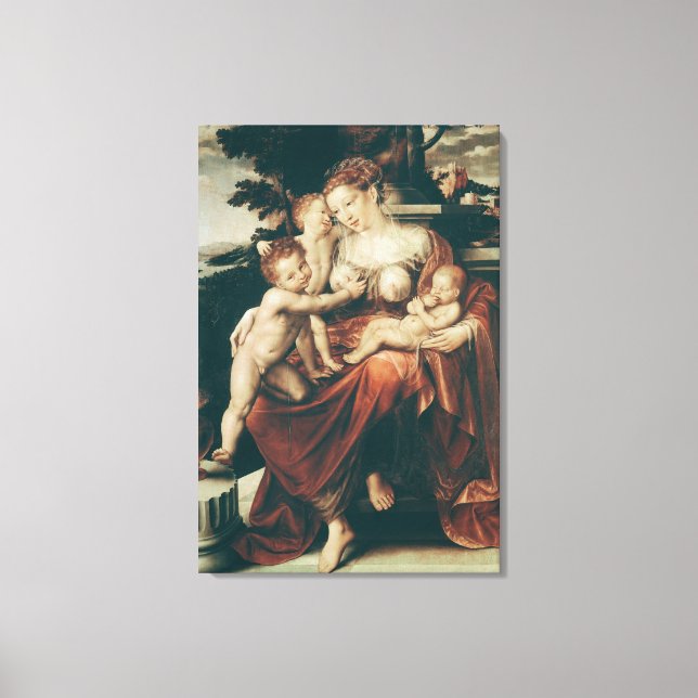 Impressão Em Tela Caridade, 1544-58 (Frente)