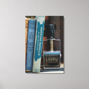 Impressão Em Tela Carimbo Data da Biblioteca