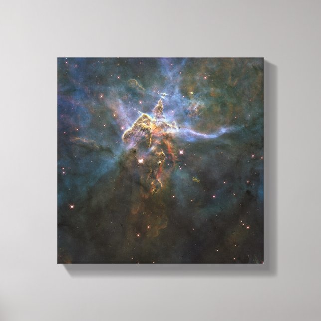 Impressão Em Tela Carina Nebula - Pilares formadores de estrelas (Frente)