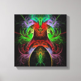 Impressão Em Tela Carnaval Abstrato Art Black and White