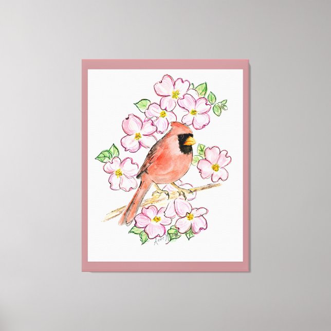 Impressão Em Tela Carolina do Norte (Frente)