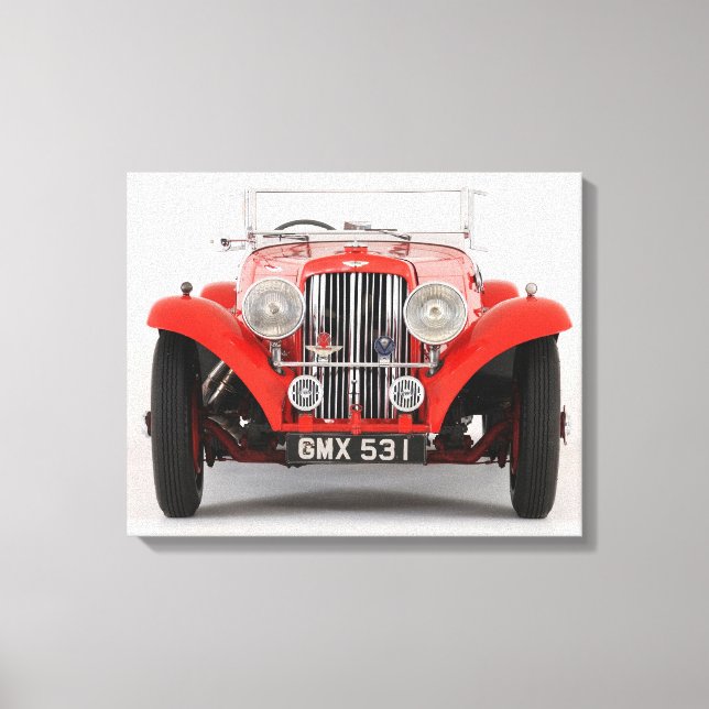 Impressão Em Tela carro antigo 26 (Frente)