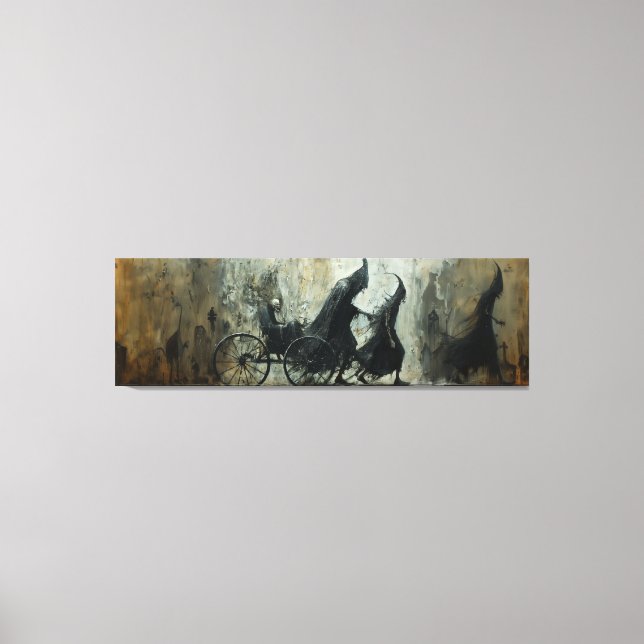 Impressão Em Tela 🌃 🎨 Carruagem 🐎 (Frente)