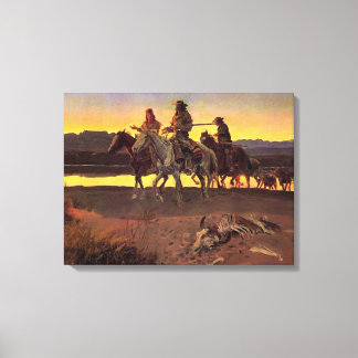 Impressão Em Tela Carson's Men by Charles M. Russell