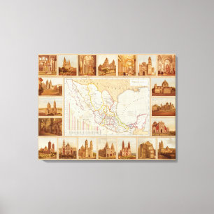 Impressão Em Tela Carta religiosa de México