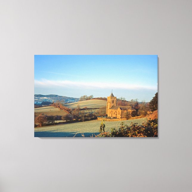 Impressão Em Tela Cartão de Férias Crosthwaite de rua Maria (Frente)