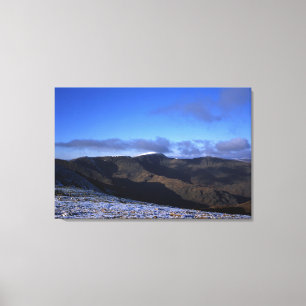 Impressão Em Tela Cartão de Férias Helvellyn Winter